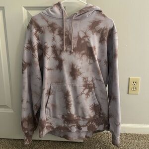 TNA purple tie dye hoodie
